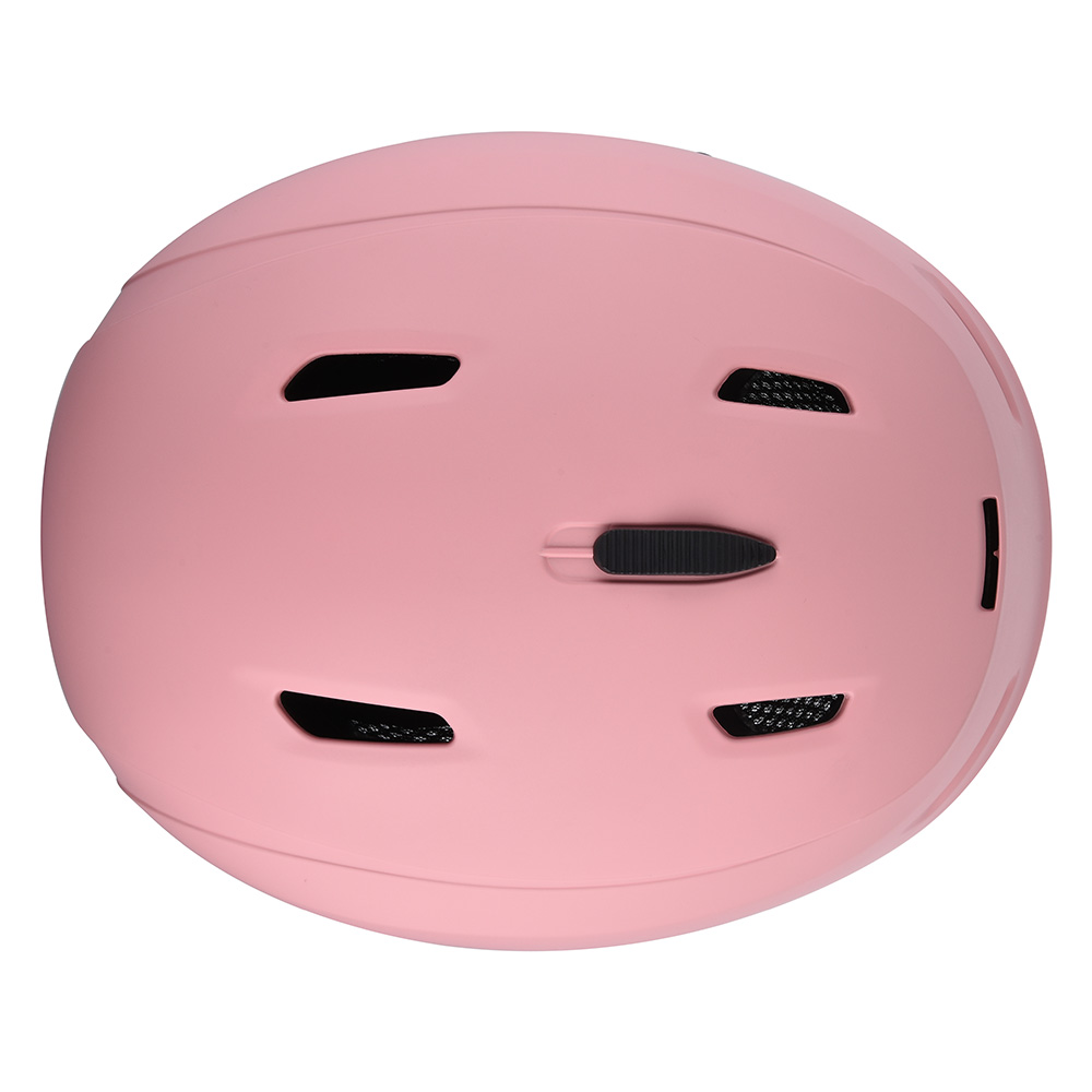 Casco da neve protettivo colorato personalizzato per casco da sci e snowboard per adulti Rosa